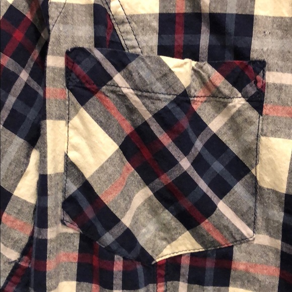 Skies Are Blue button-up, red, white, & blue, S - Picture 3 of 6